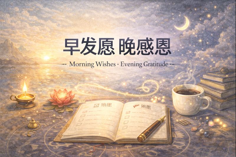 早发愿、晚感恩-归海文化